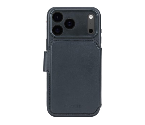 Decoded Leather Detachable Wallet, iPhone 17 Pro, Navy Shadow - 1359082 - zdjęcie